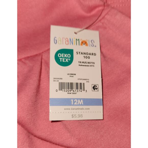 Baby Girl's Garanimals Dress (Size 12 Months) - Picture 4 of 5